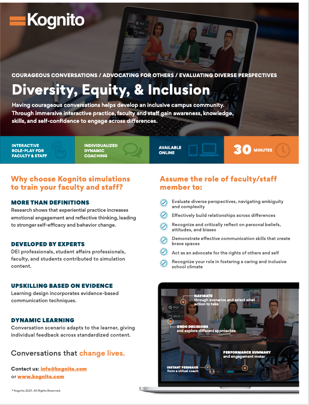 Cultivating Inclusive Communities Product Sheet