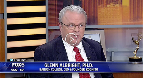 Kognito Glenn Albright Speaking About Antibiotics Simulation on Fox News NYC