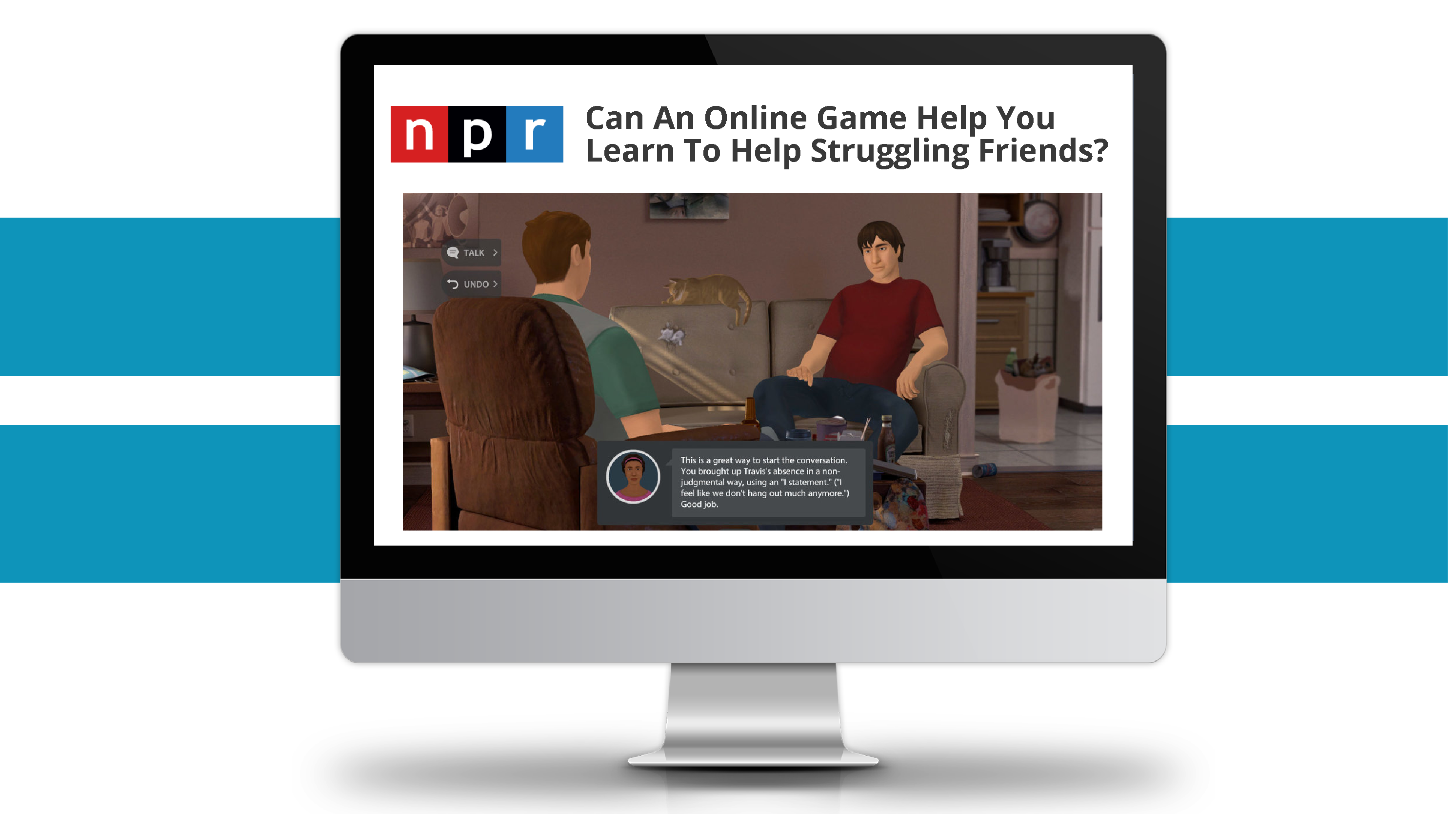 Can An Online Game Help You Learn To Help Struggling Friends?