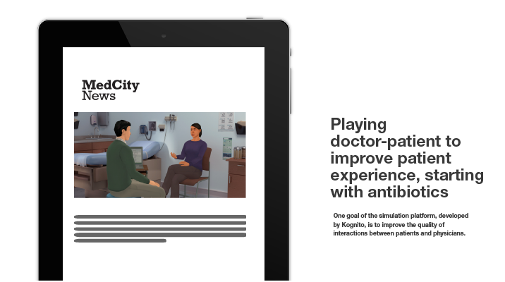 Med City News – Playing Doctor-Patient to Improve Patient Experience, Starting with Antibiotics