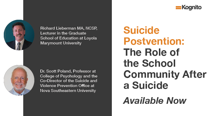Suicide Postvention: The Role of the School Community After a Suicide