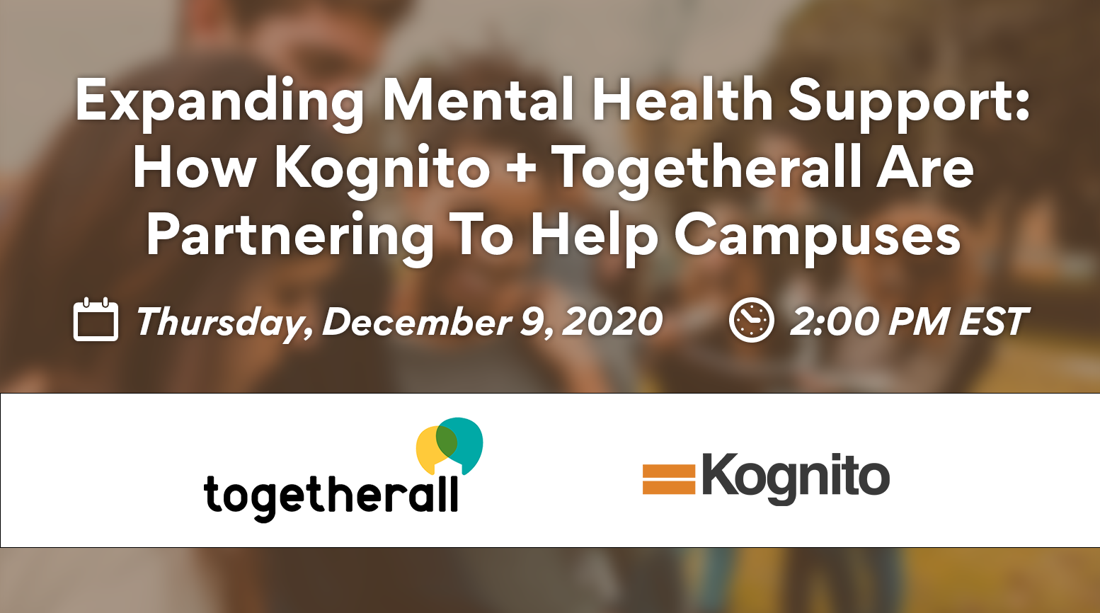 Expanding Mental Health Support: How Kognito + Togetherall Are Partnering To Help Campuses