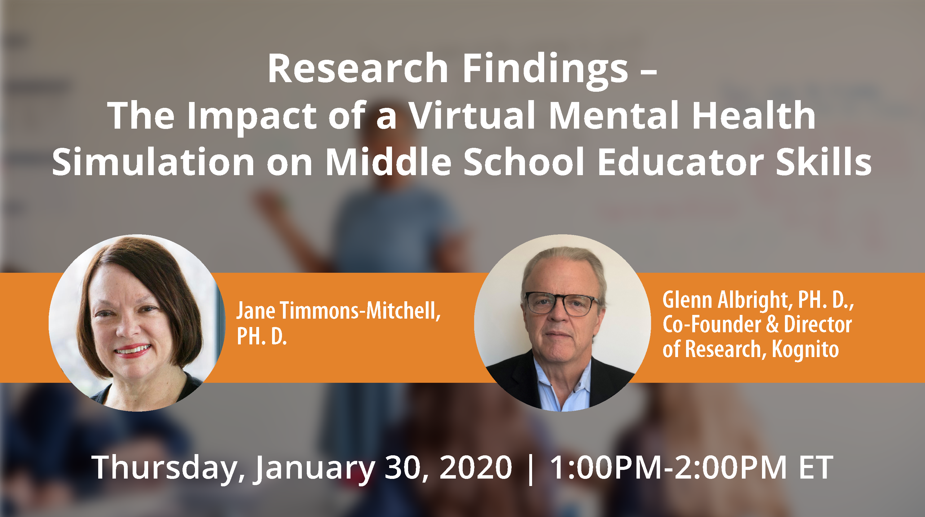 Research Findings – The Impact of a Virtual Mental Health Simulation on Middle School Educator Skills