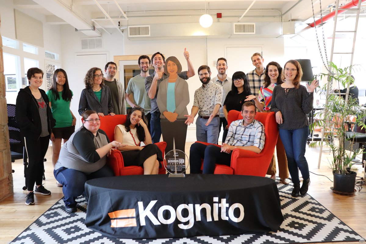 Kognito Wins Social Emotional Learning Gold Medal in International Serious Play Awards Competition